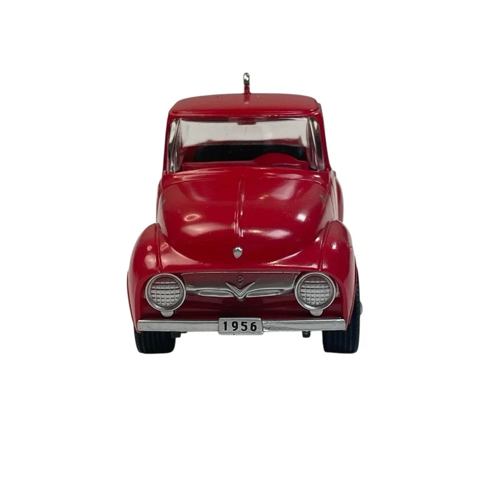 Vintage 1995 Hallmark Keepsake Ornament 1956 Red Ford Truck All American‎ 1st
